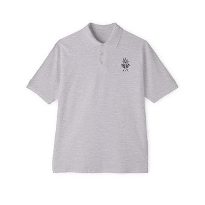 Piqué Polo — 'The Growfather' Logo Chest & Back Golf Shirt