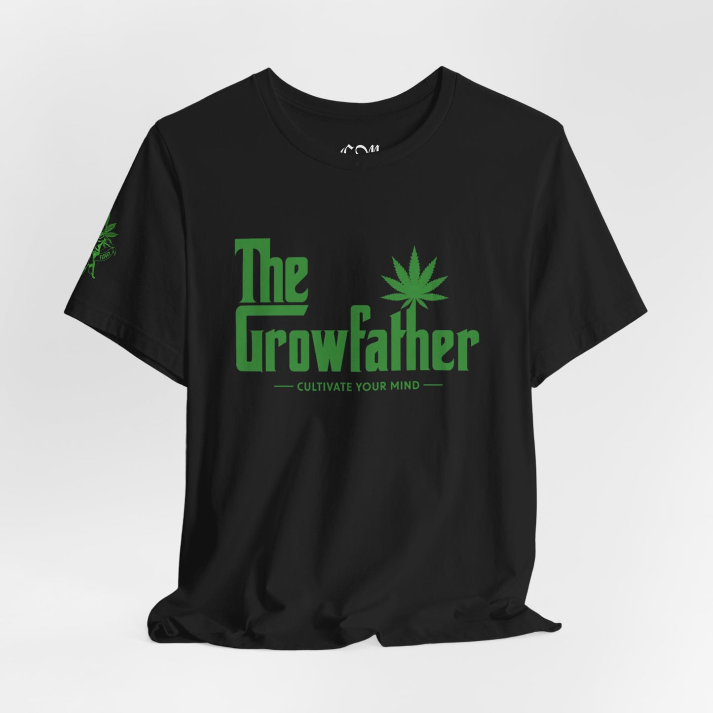 The Growfather T-Shirt — 'Cultivate Your Mind' Cannabis Graphic Tee