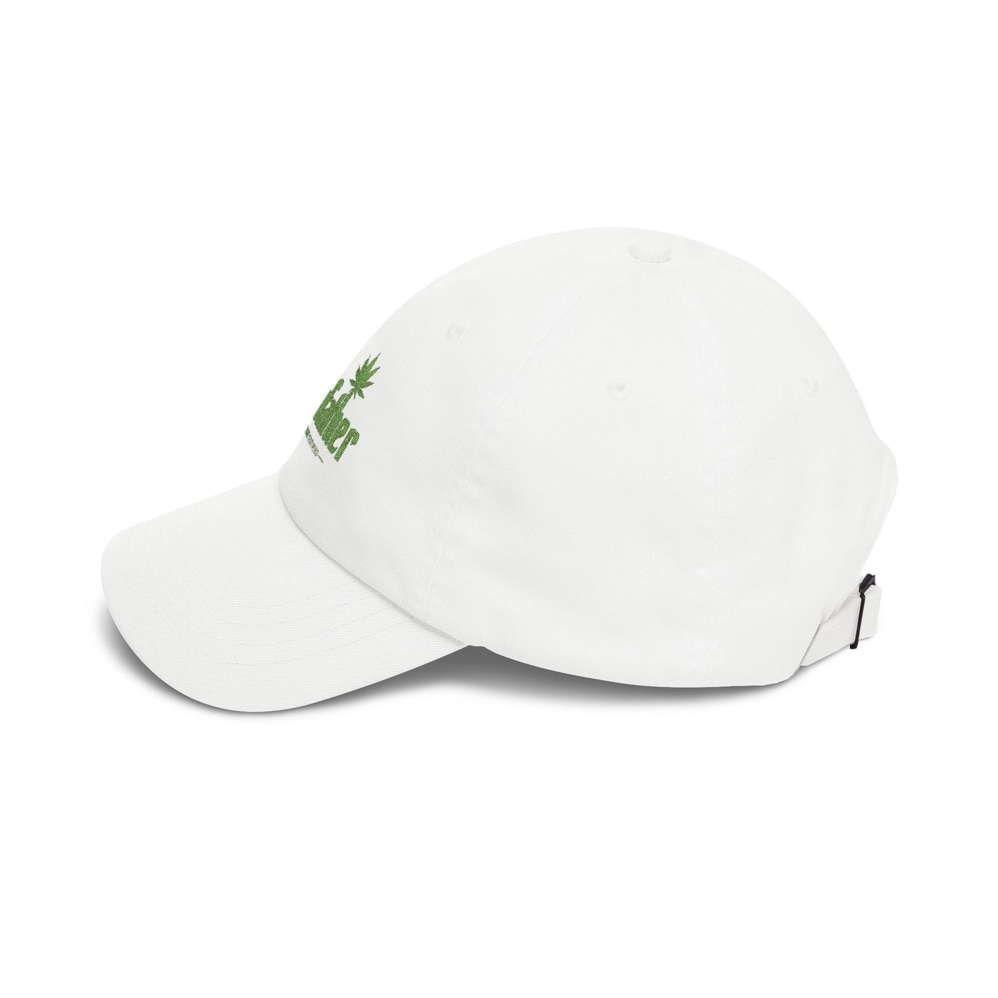 Dad Cap — "The Growfather" Embroidered Cannabis Logo Hat