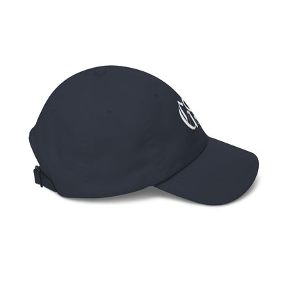 Monogram Dad Cap — Gothic 'GSM' Embroidered Baseball Hat