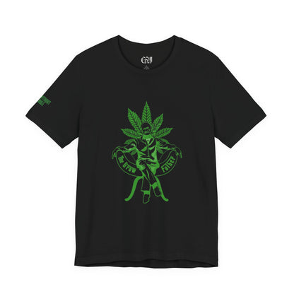 The Growfather Graphic Tee — Cannabis Grower Shirt
