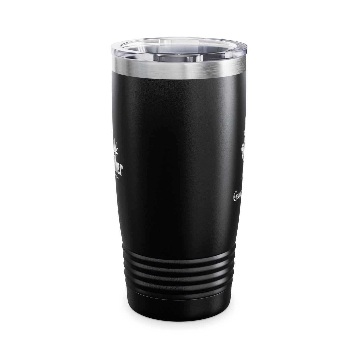 20oz Ringneck Tumbler — George Marloromo Logo Stainless Travel Cup