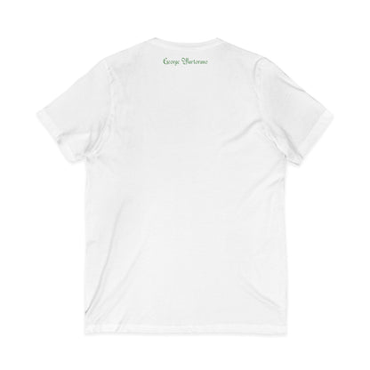 The Growfather V-Neck Tee — Cannabis Grower Cannabis Leaf Shirt