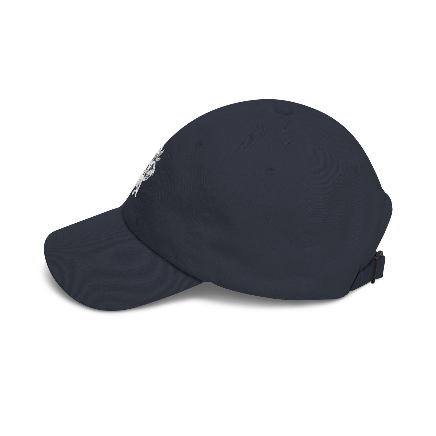 Dad Cap — Vintage Heart & Leaf Embroidered Baseball Hat