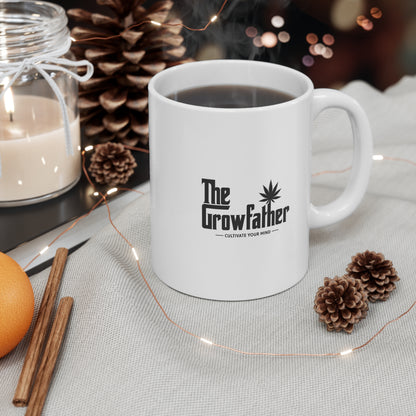 George Marlorano Logo Mug — 11oz Coffee Cup with Vintage Emblem